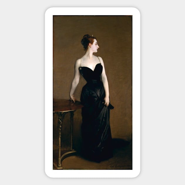 Madame X (1884) Sticker by mike11209